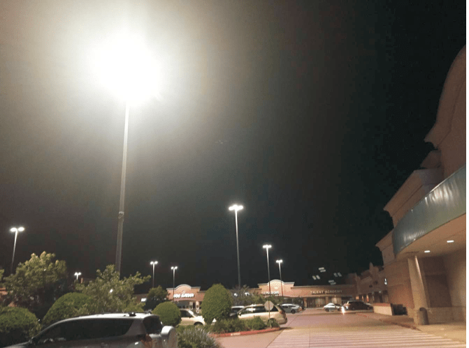 led parking lights dubai
