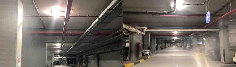 PARKING GARAGE LED LIGHTING DUBAI