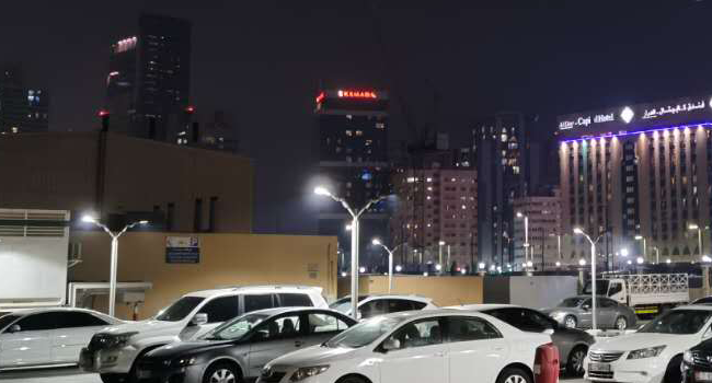 led parking lots lights